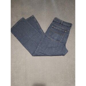 Columbia Jeans Mens 38x32 (38x31) Straight Leg Blue Casual Outdoors Workwear DW
